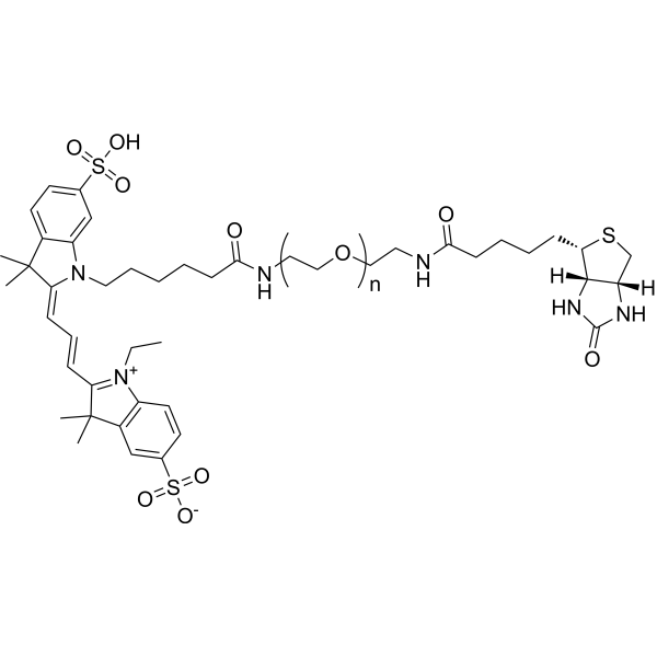 Cy3-PEG-biotin (MW 5000)